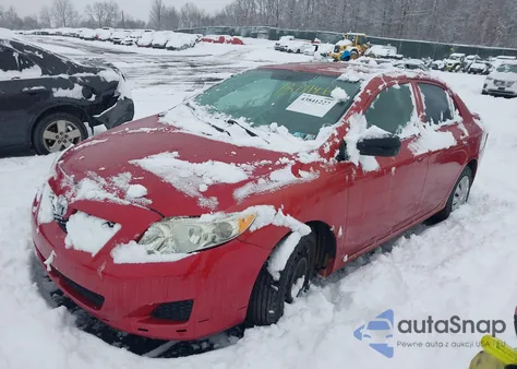 2009 Toyota Corolla Le из США, поврежденный, VIN JTDBL40E799035016